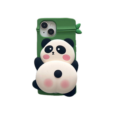 Cute Cartoon Panda Case for iPhone