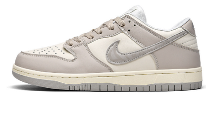 Pure White Dunk AJ1 Low Basketball Shoes for Couples