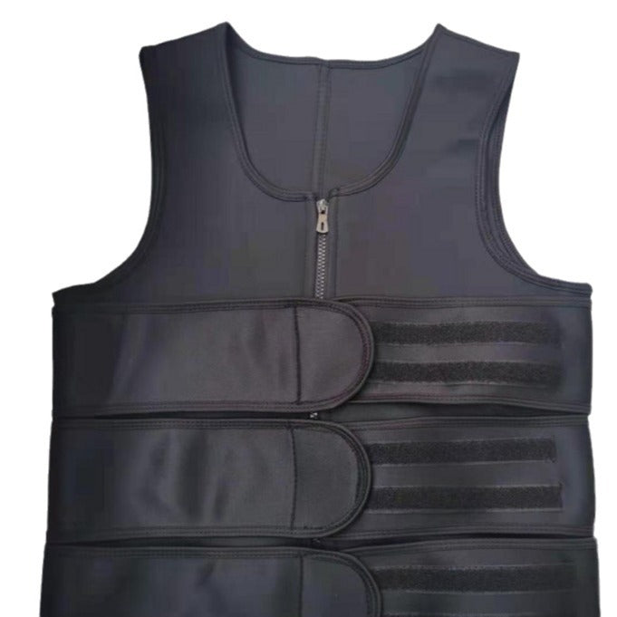 Amazon Men's Sports Body Shaper Neoprene Belly Tinting Vest Sweat-popping Fitness Tunic