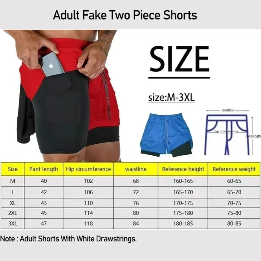 Bandai Black Clover Black Bull Logo&Demon Skull Pattern Anime 2-in-1 Performance Men's Shorts Summer Quick-dry Soft Lightweight