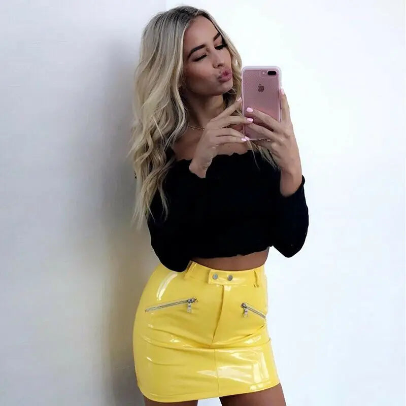 2023 Elegant One-Shoulder Crop Top for Women